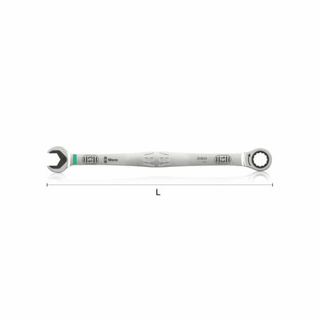 Langer Ratschen Ringmaulschlüssel 6007 Joker SB WERA