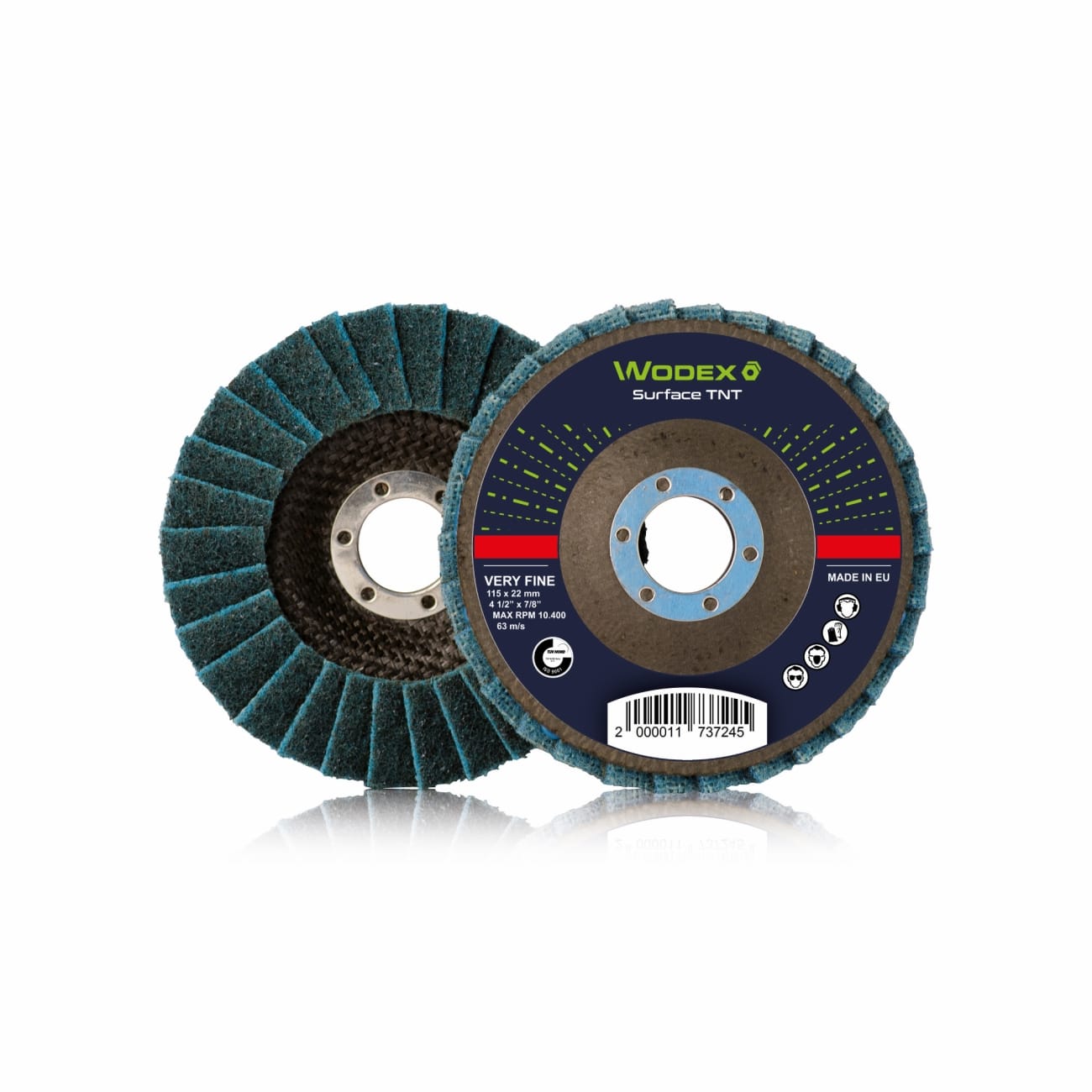 Discs for surface treatment WODEX SURFACE TNT