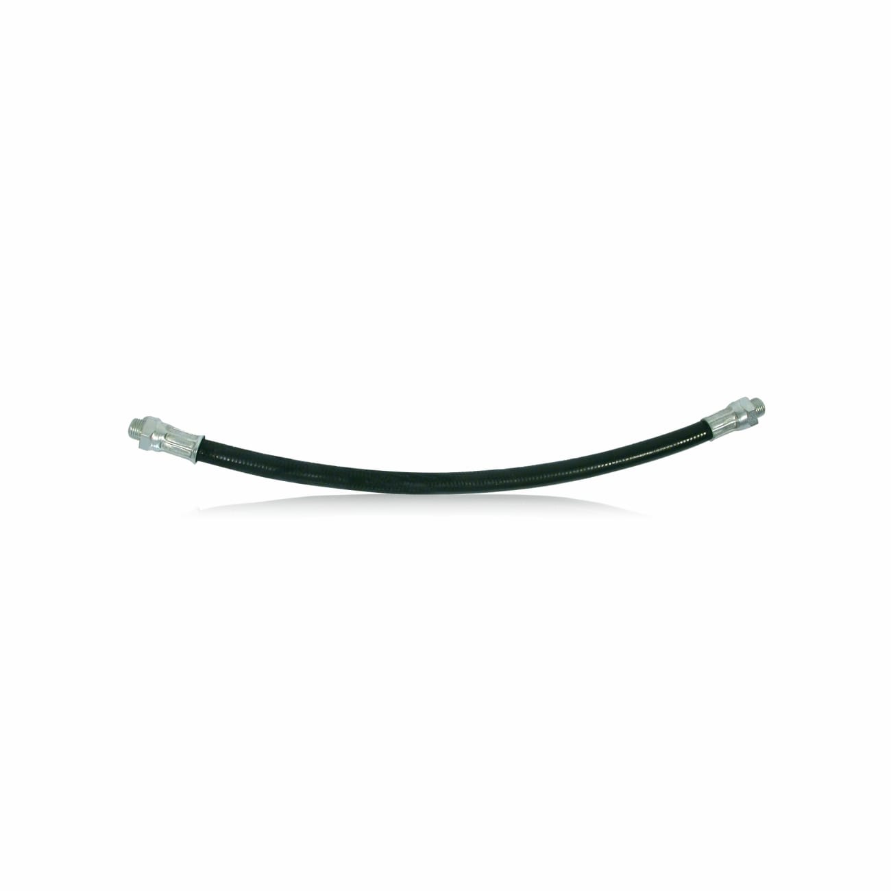 Flexible nylon hose for grease compressors