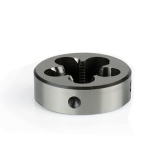 Fixed die, HSS, right-hand thread 7–21 DIN 40430 – PG, right-hand cut, BRIGHT KERFOLG