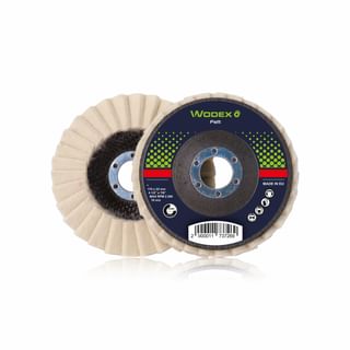Discs for surface treatment in felt WODEX FELT