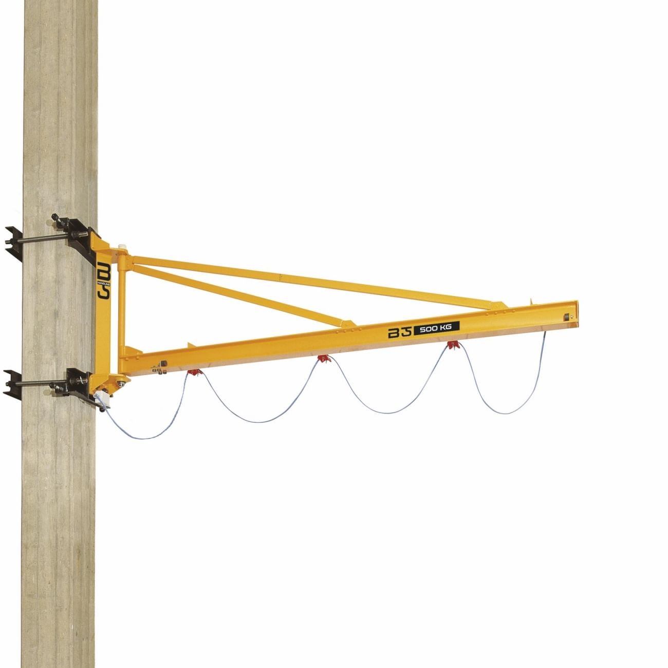 Grúas de pescante de ménsula con brazo en viga y tirantes B-HANDLING