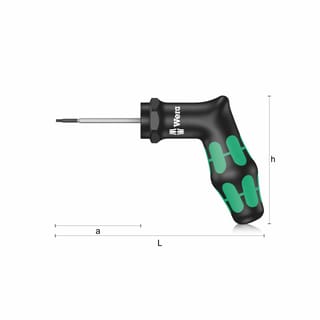 Destornillador dinamométrico 300 HEX WERA