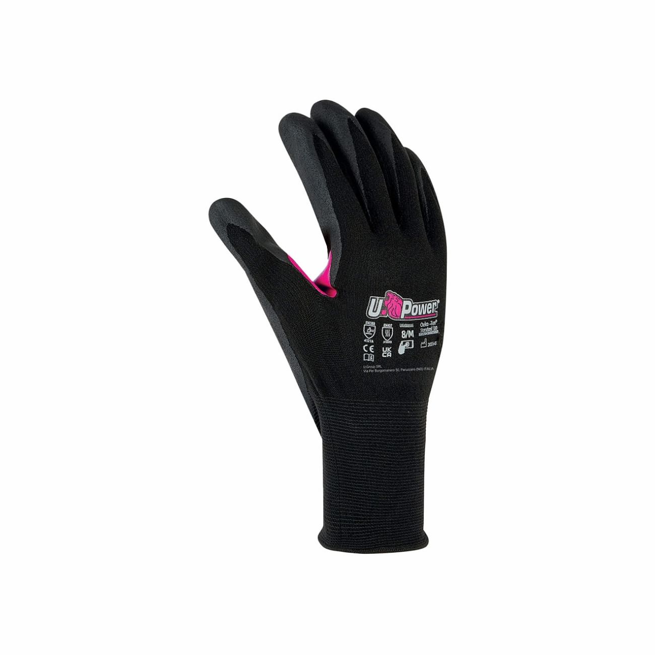 Touchscreen-kompatibler mechanisch-thermischer Schutzhandschuh 12 Paar LOVE U-POWER