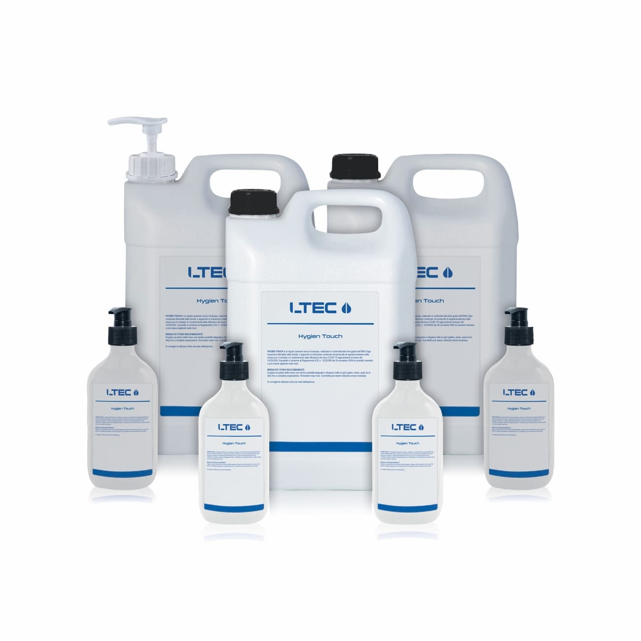 Set of hand sanitizers HYGIEN TOUCH LTEC.